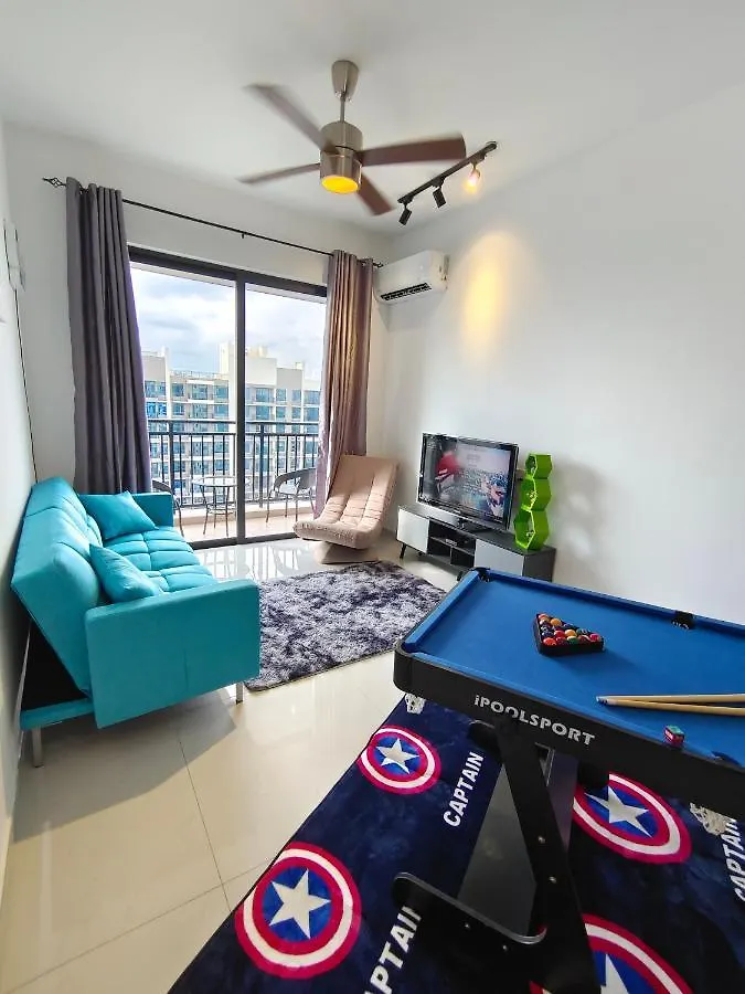 Newly Cozy Recreational Country Garden Central Park Johor Bahru Daire 0*,  Malezya